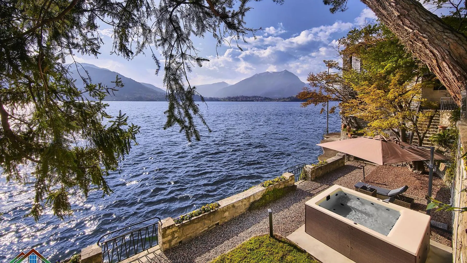 Villa Scoglio Варенна Италия